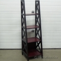 Espresso and Mahogany Linen Shelf Closet Organizer